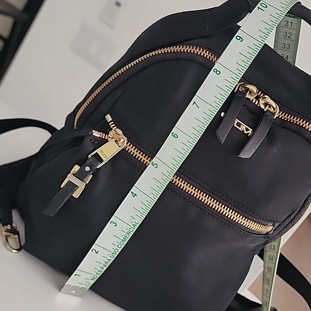 Cutest Tumi Voyageur Whitney Black Backpack Purse